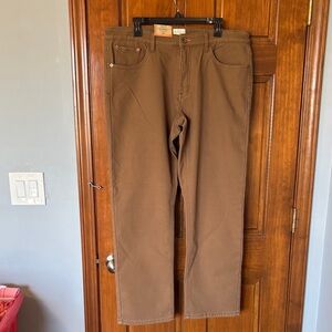 Vintage Weatherproof Brown Canvas Pants